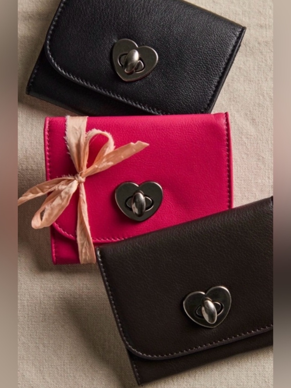 Free People ~ Lock It Up Leather Wallet ~ Espresso ~ NWT *
